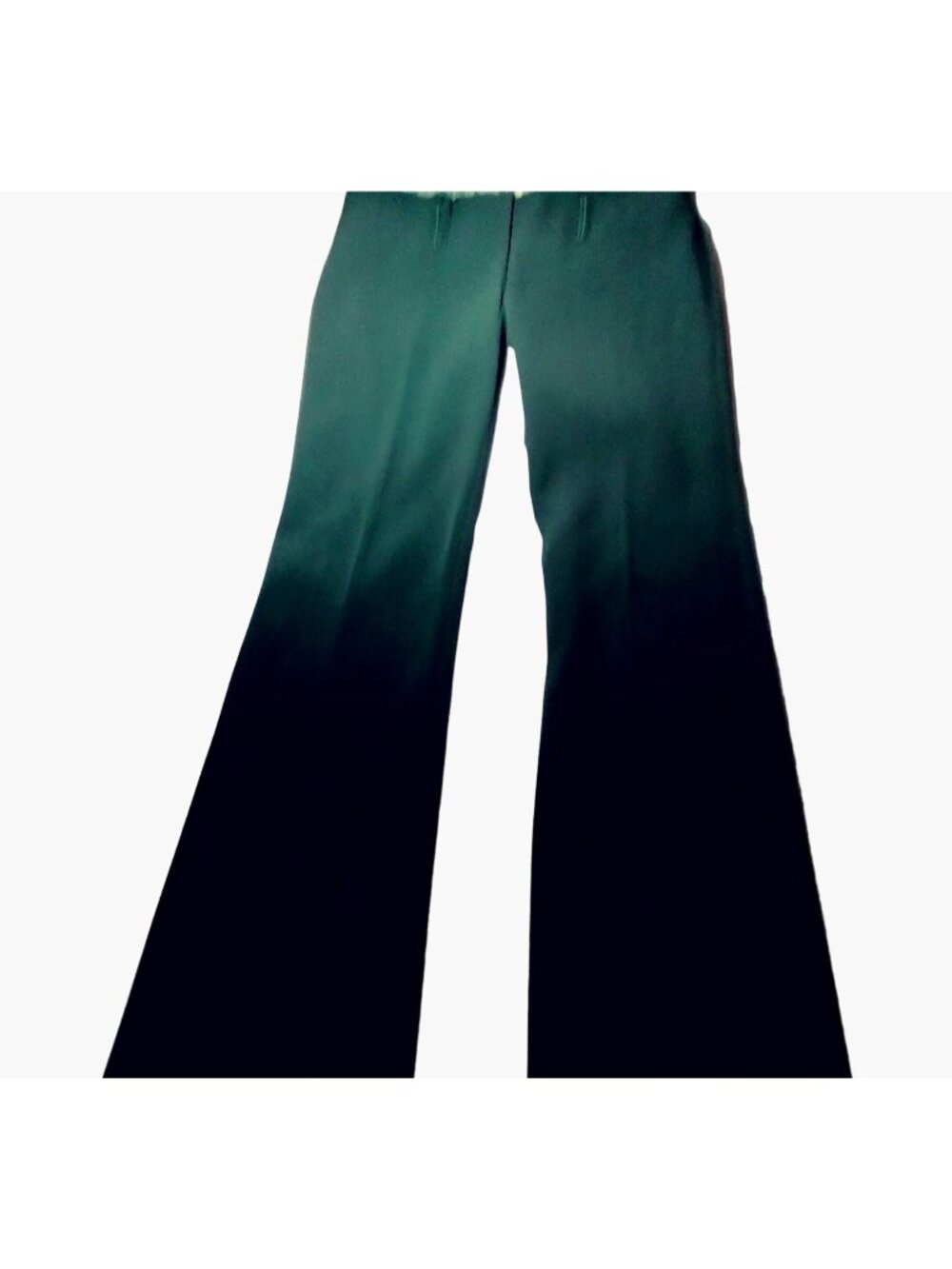 Candies Black Bell Bottom Pants Womens Size 3 Stretch Slacks Boot Cut